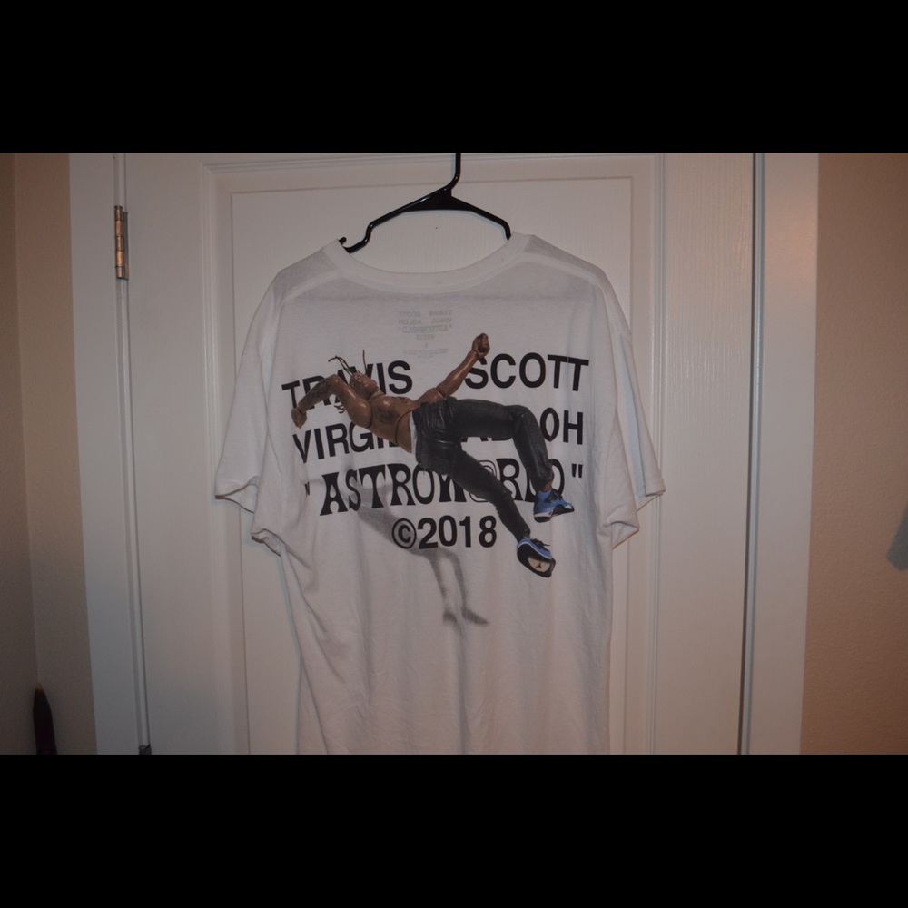 Travis Scott x Virgil Abloh tee